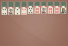 Spider Solitaire 2 Suits